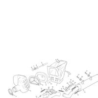 LUFTFILTERKASTEN / AUSPUFFANLAGE