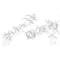 LUFTFILTERKASTEN / AUSPUFFANLAGE