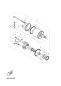 Anlasser - MAXSTER 150 - XQ150 - 2002 - Yamaha