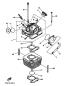 Zylinderkopf - BREEZE - YFA1 - 1990 - Yamaha
