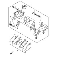  BREMSSATTEL HINTEN