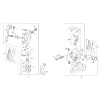 BREMSSATTEL VORNE / HINTEN