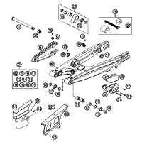 SCHWINGARM / KETTENSCHUTZ