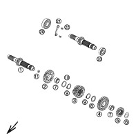 GETRIEBE I - ANTRIEBSWELLE
