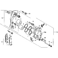 BREMSSATTEL VORDERRAD