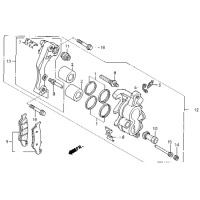 BREMSSATTEL VORDERRAD