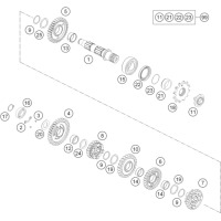 GETRIEBE II - ABTRIEBSWELLE