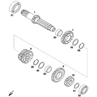 GETRIEBE I - ANTRIEBSWELLE