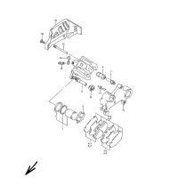  BREMSSATTEL HINTEN