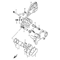  BREMSSATTEL HINTEN