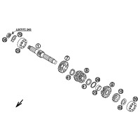 GETRIEBE I / ANTRIEBSWELLE