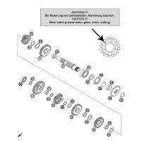 GETRIEBE II - ABTRIEBSWELLE