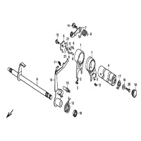 SCHALTGABEL / SCHALTWALZE / SCHALTWELLE