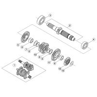 GETRIEBE - ANTRIEBSWELLE