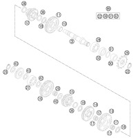 GETRIEBE II - ABTRIEBSWELLE