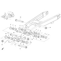 HINTERRADHAUFHAENGUNG / HEBELWERK