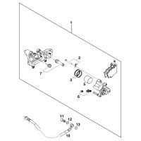 HINTERER BREMSSATTEL DUKE`97