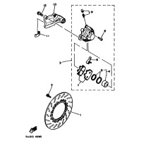 HINTERRAD BREMSSATTEL