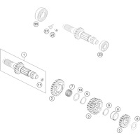 GETRIEBE I - ANTRIEBSWELLE