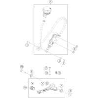 BETÄTIGUNG HINTERBREMSE