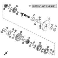 GETRIEBE II / ABTRIEBSWELLE