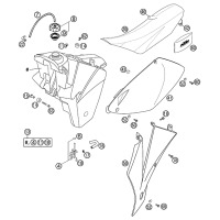 KRAFTSTOFFTANK / SITZBANK  / SPOILER