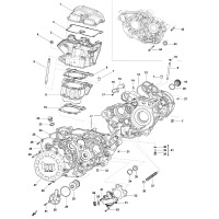 MOTORGEHAEUSE / ZYLINDER / ZYLINDERKOPF