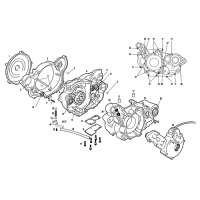 MOTORGEHAEUSE / KUPPLUNGSDECKEL LINKS