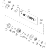 GETRIEBE I - ANTRIEBSWELLE