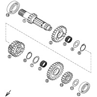 GETRIEBE I - ANTRIEBSWELLE