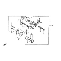 BREMSSATTEL VORDERRAD