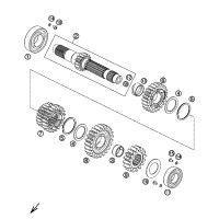 GETRIEBE I - ANTRIEBSWELLE