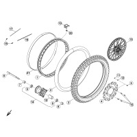 VORDERRAD AB RAHMENNUMMER ZD3C20001D0200876