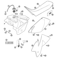 KRAFTSTOFFTANK / SITZBANK  / SPOILER