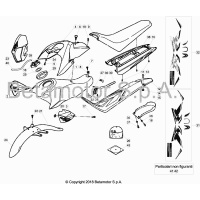 VERKLEIDUNG / SITZBANK / KRAFTSTOFFTANK