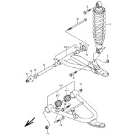 SCHWINGARM VORN AB RAHMEN-NR. 5SAAP41A67100001