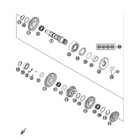 GETRIEBE II - ABTRIEBSWELLE