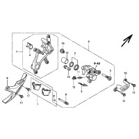 BREMSSATTEL HINTERRAD