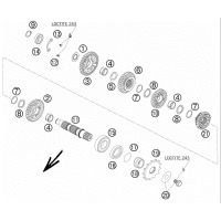 GETRIEBE II - ABTRIEBSWELLE