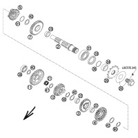 GETRIEBE II - ABTRIEBSWELLE
