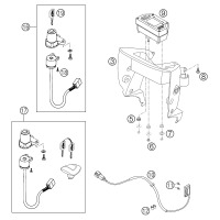 TACHO / HALTERUNG / ZUENDSCHLOSS 640 LC4, 640 LC4 SM