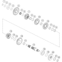 GETRIEBE II - ABTRIEBSWELLE
