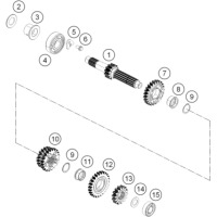 GETRIEBE I - ANTRIEBSWELLE