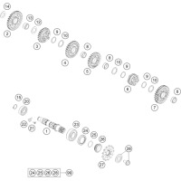 GETRIEBE II - ABTRIEBSWELLE