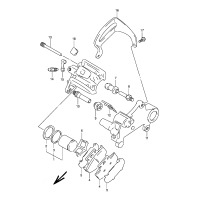  BREMSSATTEL HINTEN