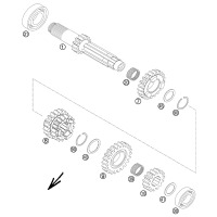 GETRIEBE I - ANTRIEBSWELLE