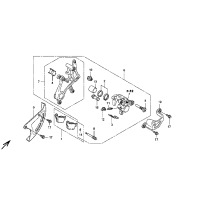 BREMSSATTEL HINTERRAD