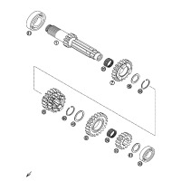 GETRIEBE I - ANTRIEBSWELLE
