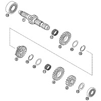 GETRIEBE I - ANTRIEBSWELLE