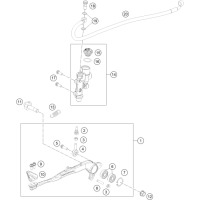 BETÄTIGUNG HINTERBREMSE